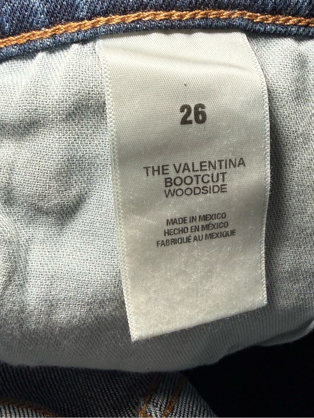 NWT Favorite Daughter The Valentina Super High Rise Mini Bootcut Jeans Size 26 - Picture 10 of 15
